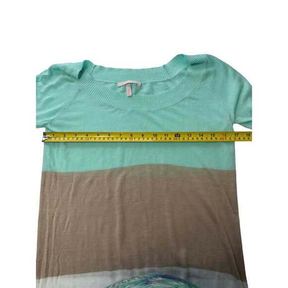 Victoria's Secret Pullover Sweater Womens Size S Colorblock Lightweight Romantic - Picture 10 of 11